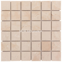 Crema Marfil Pol. Мозаика 48х48х8 mm